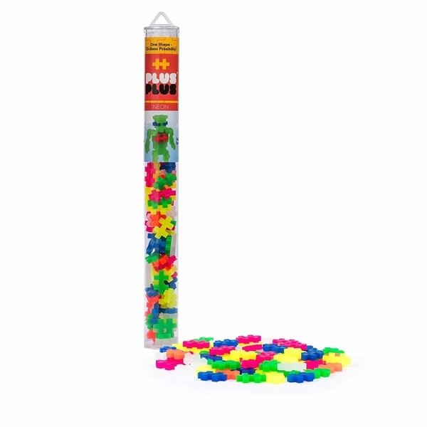 NEON BUILDING SHAPES TUBE, Plus-Plus, Mfr#: 04111